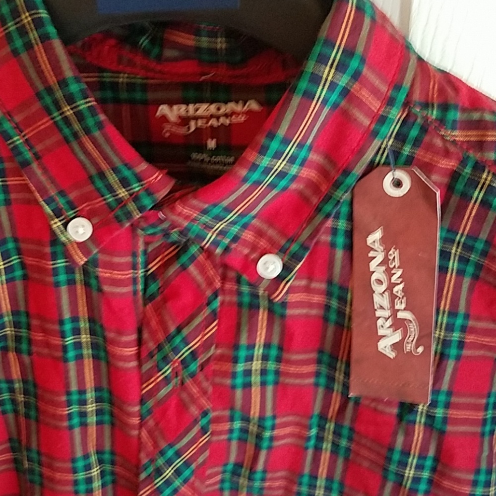Arizona new  plaid shirt